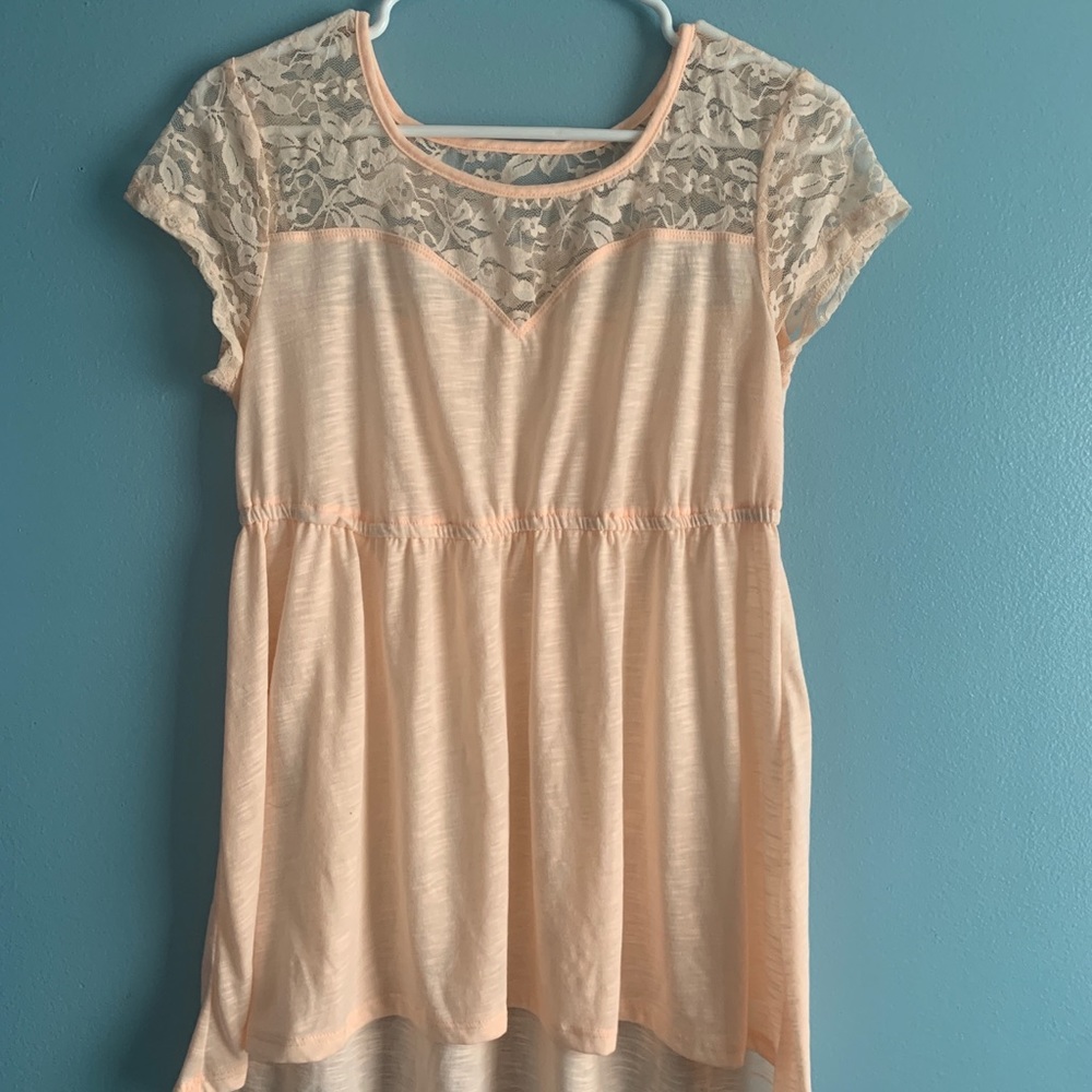 Lace Babydoll Top